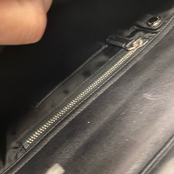 COACH Leather NWT Mini Briefcase Lap Top Case - Picture 9 of 13